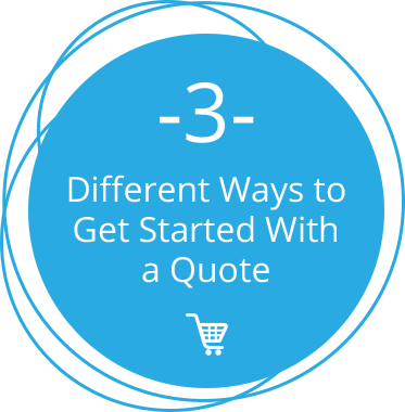 3 Different Ways to Get Started With a Quote